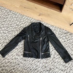All Saints Bales leather jacket